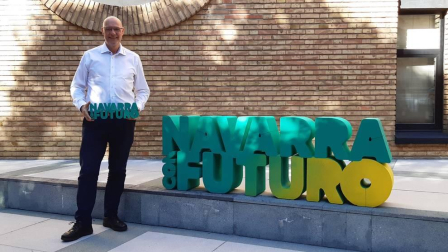Todas las fotos de la presentación de la feria 'Navarra con futuro', que tendrá lugar el próximo 12 de noviembre en Baluarte