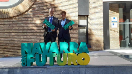 Todas las fotos de la presentación de la feria 'Navarra con futuro', que tendrá lugar el próximo 12 de noviembre en Baluarte