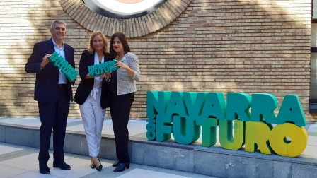 Todas las fotos de la presentación de la feria 'Navarra con futuro', que tendrá lugar el próximo 12 de noviembre en Baluarte