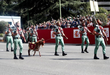Los reyes Felipe y Letizia, acompañados de sus hijas, Leonor y Sofía, han llegado poco antes de las 11.00 horas de este sábado a la Plaza de Lima de Madrid para presidir el desfile del Día de la Fiesta Nacional.
