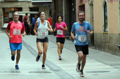 Estella acogió este sábado, 12 de octubre, las citas de las dos distancias en las modalidades individuales y por grupos.