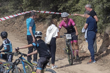 La localidad de Tierra Estella acogió este domingo al disputa de la prueba ciclista.