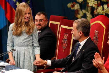 Ceremonia de entrega de los Premios Princesa de Asturias 2019 que se ha celebrado este viernes en el Teatro Campoamor de Oviedo.