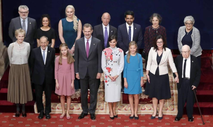Ceremonia de entrega de los Premios Princesa de Asturias 2019 que se ha celebrado este viernes en el Teatro Campoamor de Oviedo.