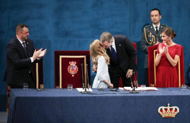 Ceremonia de entrega de los Premios Princesa de Asturias 2019 que se ha celebrado este viernes en el Teatro Campoamor de Oviedo.