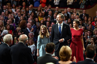 Ceremonia de entrega de los Premios Princesa de Asturias 2019 que se ha celebrado este viernes en el Teatro Campoamor de Oviedo.
