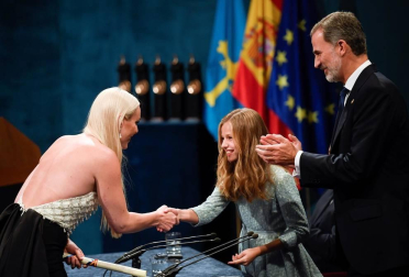 Ceremonia de entrega de los Premios Princesa de Asturias 2019 que se ha celebrado este viernes en el Teatro Campoamor de Oviedo.