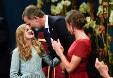 Ceremonia de entrega de los Premios Princesa de Asturias 2019 que se ha celebrado este viernes en el Teatro Campoamor de Oviedo.