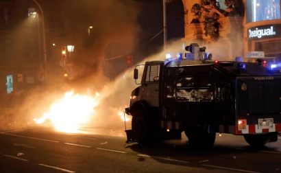 La cinco marchas independentistas colapsan las principales vías de Barcelona