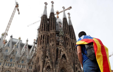 La cinco marchas independentistas colapsan las principales vías de Barcelona