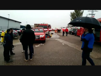 Fuga de amoniaco en la empresa AN de Tudela