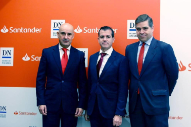 Un centenar de directivos y empresarios asistieron al acto organizado por la entidad financiera y Diario de Navarra.