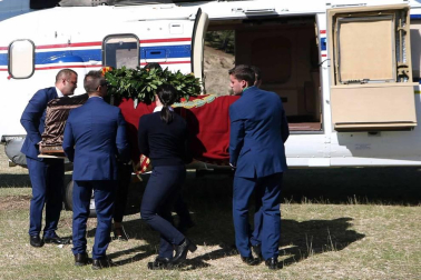 Todas las fotos de la exhumación de los restos del dictador del Valle de los Caídos