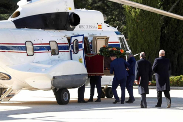 Todas las fotos de la exhumación de los restos del dictador del Valle de los Caídos