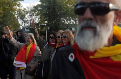 Todas las fotos del día de la exhumación de los restos del dictador del Valle de los Caídos