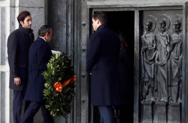 Todas las fotos del día de la exhumación de los restos del dictador del Valle de los Caídos