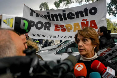 Todas las fotos del día de la exhumación de los restos del dictador del Valle de los Caídos