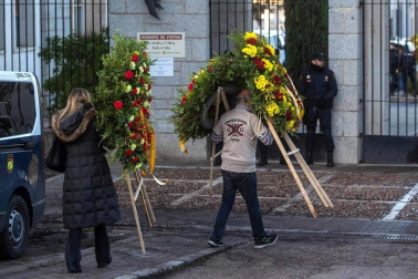 Todas las fotos del día de la exhumación de los restos del dictador del Valle de los Caídos