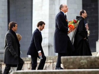 Todas las fotos del día de la exhumación de los restos del dictador del Valle de los Caídos
