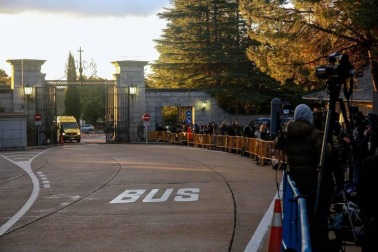 Todas las fotos del día de la exhumación de los restos del dictador del Valle de los Caídos