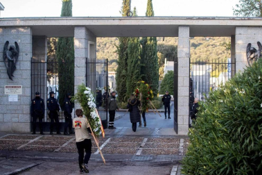 Todas las fotos del día de la exhumación de los restos del dictador del Valle de los Caídos