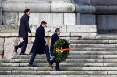 Todas las fotos del día de la exhumación de los restos del dictador del Valle de los Caídos