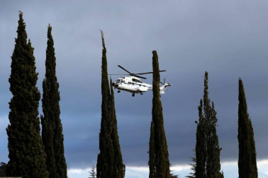 Todas las fotos del día de la exhumación de los restos del dictador del Valle de los Caídos