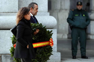 Todas las fotos del día de la exhumación de los restos del dictador del Valle de los Caídos