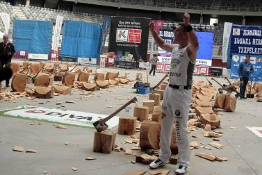 Campeonato de Euskadi de Aizkora 2019 en Vitoria