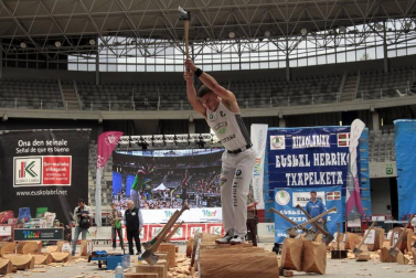 Campeonato de Euskadi de Aizkora 2019 en Vitoria