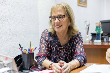 Alumnado del colegio La Anunciata de Tudela-FESD durante una jornada lectiva.