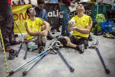 Fotos de la disputa del Campeonato de España de Paraescalada celebrado en Rocópolis