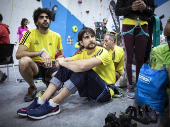 Fotos de la disputa del Campeonato de España de Paraescalada celebrado en Rocópolis