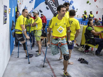 Fotos de la disputa del Campeonato de España de Paraescalada celebrado en Rocópolis