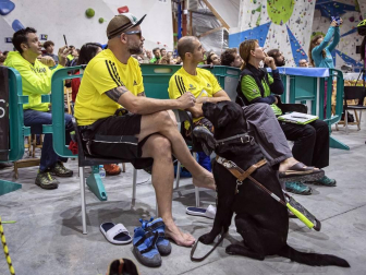 Fotos de la disputa del Campeonato de España de Paraescalada celebrado en Rocópolis