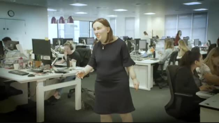 La deformación corporal que producirán las horas de trabajo en la oficina
