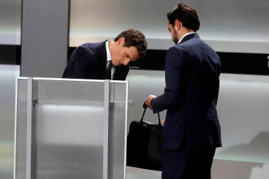 Pedro Sánchez (PSOE), Pablo Casado (PP), Pablo Iglesias (Unidas Podemos), Alberti Rivera (Ciudadanos) y Santiago Abascal (VOX) protagonizaron el único debate entre los candidatos en la campaña electoral de las elecciones generales que se celebran el 10 de noviembre de 2019.