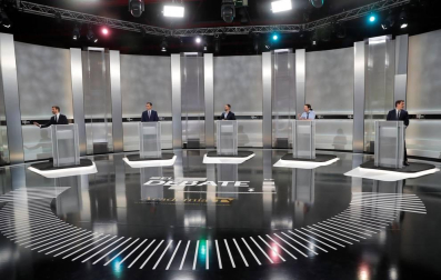 Pedro Sánchez (PSOE), Pablo Casado (PP), Pablo Iglesias (Unidas Podemos), Alberti Rivera (Ciudadanos) y Santiago Abascal (VOX) protagonizaron el único debate entre los candidatos en la campaña electoral de las elecciones generales que se celebran el 10 de noviembre de 2019.