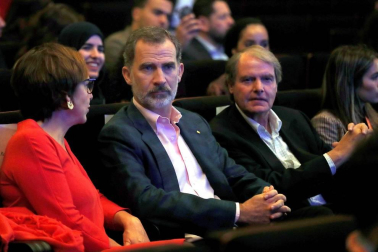 Los Reyes, acompañados por sus hijas, presiden este lunes la décima edición de los Premios Princesa de Girona 2019, en medio de las protestas y movilizaciones independentistas por la sentencia del 'procès'.