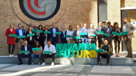 Todas las fotos de la presentación de la feria 'Navarra con futuro', que tendrá lugar el próximo 12 de noviembre en Baluarte