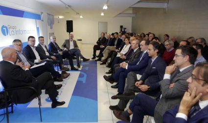 Carlos Zufía Sanz, Javier Tajadura Tejada, Luis Campos Iturralde, Javier Taberna Jiménez y Carlos Medrano Sola han debatido sobre la próxima cita electoral