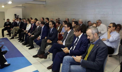 Carlos Zufía Sanz, Javier Tajadura Tejada, Luis Campos Iturralde, Javier Taberna Jiménez y Carlos Medrano Sola han debatido sobre la próxima cita electoral