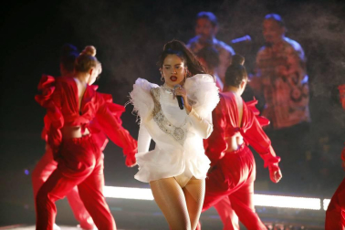 Imágenes de la 19 edición de los Grammy Latin.