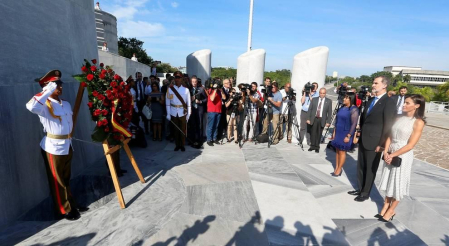 En todo ese tiempo ningún rey de España había pisado suelo cubano en una visita de Estado