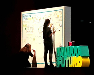 16 hombres y mujeres de diferentes generaciones y disciplinas compartieron experiencias en Navarra con Futuro