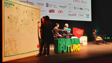 16 hombres y mujeres de diferentes generaciones y disciplinas compartieron experiencias en Navarra con Futuro