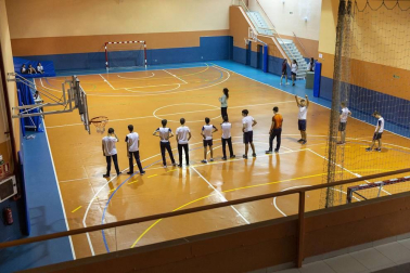 Alumnado del Colegio FEC Vedruna de Pamplona durante una jornada lectiva.