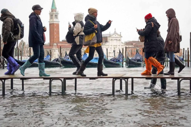 Fotos de la Ciudad de los Canales inundada