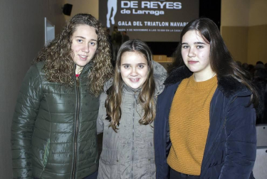 La Casa de Cultura de Larraga acogió la Gala del Triatlón Navarro 2019, un evento organizado en esta ocasión por la Asociación de Amigos del Cross de Reyes de Larraga. Durante el acto se reconoció a los mejores de la pasada temporada desde edad infantil hasta veteranos y tanto en categoría femenina como masculina.