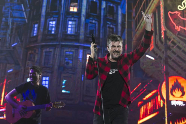 Los hermanos Muñoz actuaron ante el público navarro el viernes 15 de noviembre.